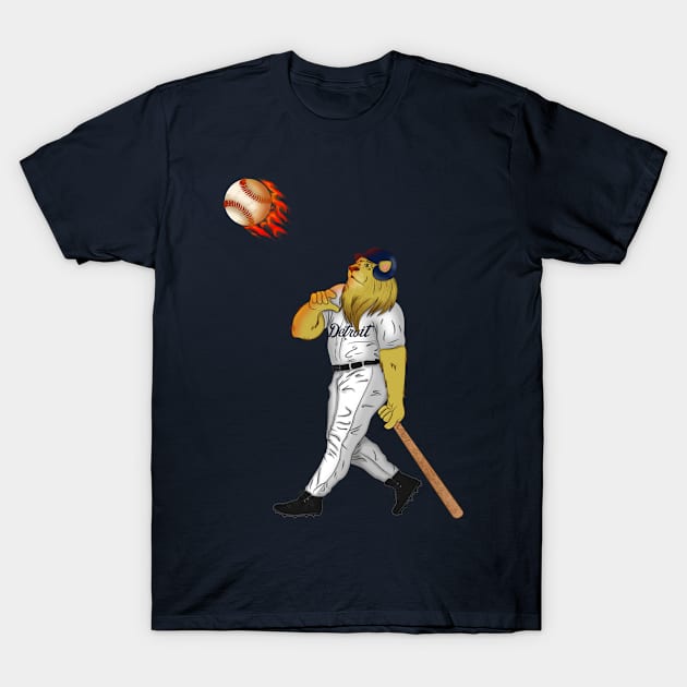 Detroit Baseball T-Shirt by WorldSportsCulture